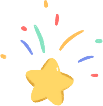 十二星座生日场景组合贴纸-星星